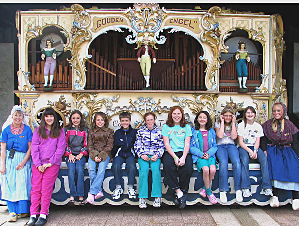 girl scout street organ