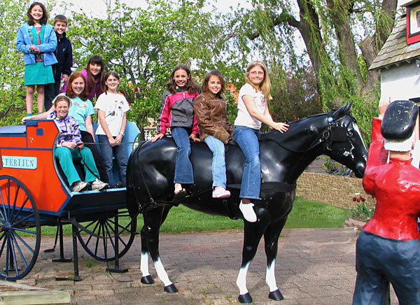 girl scout horse