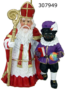 Sinterklaas with Zwarte Piet